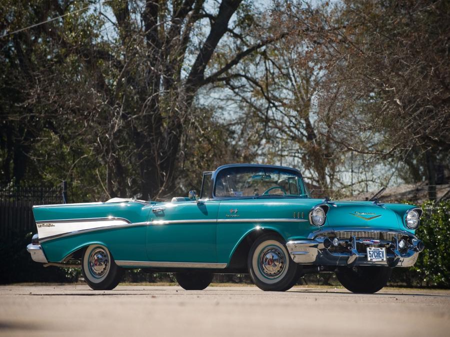  Chevrolet Bel Air Convertible Fuel Injection 1957 года  (фото 42 из 89)